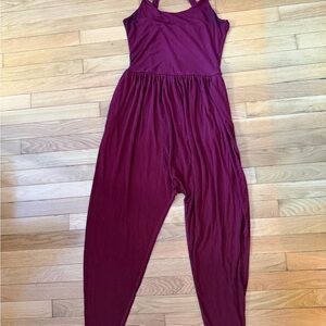 Imbodhi Burgundy (Dark Red) Jumpsuit